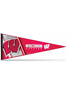 Wisconsin Badgers Bright Light 12x30 Pennant - Gold