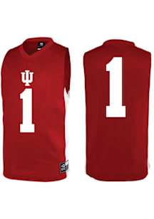 Indiana Hoosiers Youth Team Crimson Basketball Jersey