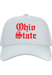 Ohio State Buckeyes Coach Gothic Adjustable Hat - Grey