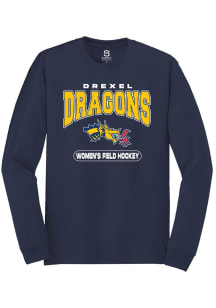 Mens Drexel Dragons Navy Blue Summit Sportswear Field Hockey Tee