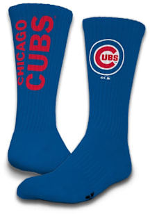 Chicago Cubs ISlide Primary Logo Mens Crew Socks