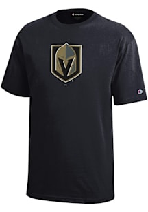 Champion Vegas Golden Knights Youth Black Core Short Sleeve T-Shirt