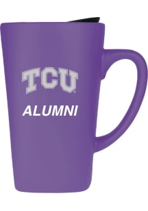 TCU Horned Frogs 16oz Soft Touch Alumni Ceramic Mug - Purple