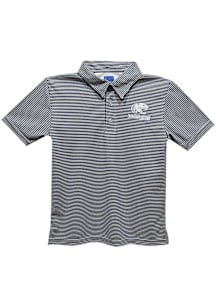 Vive La Fete South Alabama Jaguars Youth Navy Blue Pencil Stripe Short Sleeve Polo Shirt