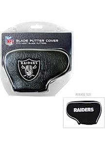 Las Vegas Raiders Black Blade Putter Cover