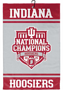 Indiana Hoosiers 16x24 2025 Football Nat Champ Golf Towel