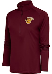 Antigua Detroit City FC Womens Maroon Tribute Qtr Zip