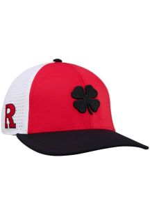 Black Clover Rutgers Scarlet Knights Benchmark Adjustable Hat - Red