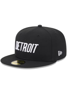 New Era Detroit Tigers Mens Black 2024 City Connect 59FIFTY Fitted Hat