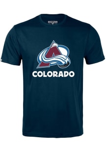Levelwear Colorado Avalanche Navy Blue Richmond Home Turf Short Sleeve T Shirt