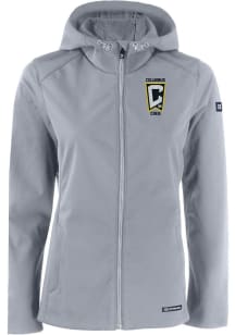 Cutter and Buck Columbus Crew Womens Grey Evoke Light Weight Jacket