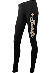 Concepts Sport New Orleans Saints Womens Black Fraction Pants
