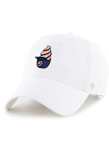 47 Toledo Mud Hens Ice Cream Helmet Clean Up Adjustable Hat - White