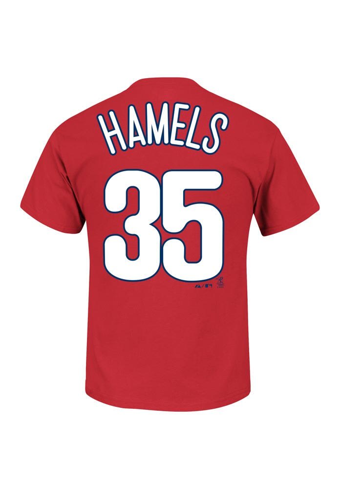 Cole Hamels Philadelphia Phillies Youth Name And Number Short