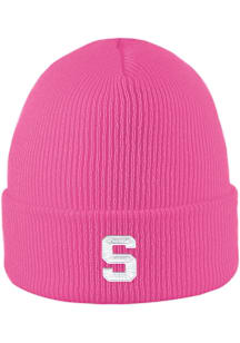 LogoFit Michigan State Spartans Pink North Pole Mens Knit Hat