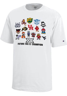 Champion Big 12 Youth White Future Big 12 Champion Short Sleeve T-Shirt
