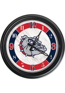 Gonzaga Bulldogs Outdoor LED Wall Clock