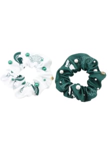 Dual Michigan State Spartans Womens Hair Scrunchie - Green