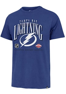 47 Tampa Bay Lightning Blue Crease Franklin Short Sleeve Fashion T Shirt