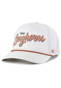 47 Texas Longhorns Brrr Fairway Hitch Adjustable Hat - White