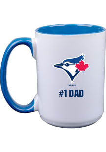 Toronto Blue Jays Dad 15oz Ceramic Mug - White