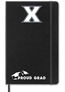 Xavier Musketeers Proud Grad team logo Notebook and Folder - Black