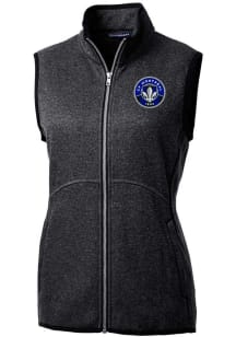 Cutter and Buck Montreal Impact Womens Charcoal Mainsail Vest