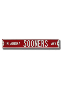 Oklahoma Sooners Ave Sign