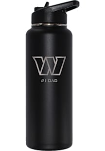 Washington Commanders Dad 34oz Stainless Steel Bottle - Black