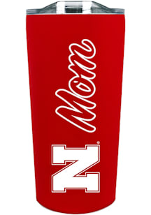 Nebraska Cornhuskers 18oz Mom SS Soft Touch Stainless Steel Tumbler - Red