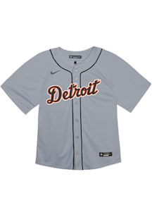 Nike Detroit Tigers Toddler Grey Road Blank Jersey