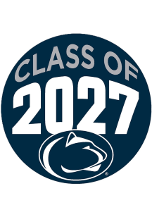 Navy Blue Penn State Nittany Lions 3&quot; Class of 2027 Button