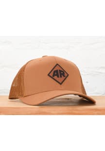 Arkansas 112 Trucker Adjustable Hat - Brown