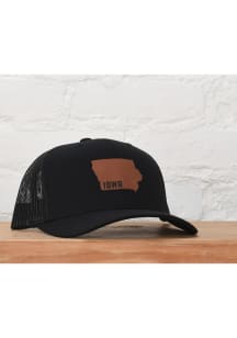 Iowa 112 Trucker Adjustable Hat - Black