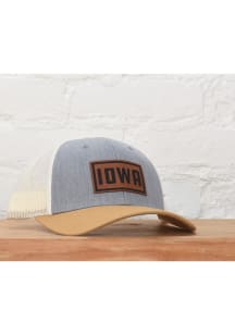 Iowa 112 Trucker Adjustable Hat - Grey