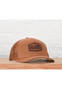 Oklahoma 112 Trucker Adjustable Hat - Brown