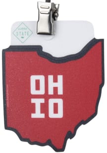 Ohio State Shape Stickers