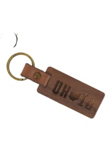 Ohio State Shape Keychain