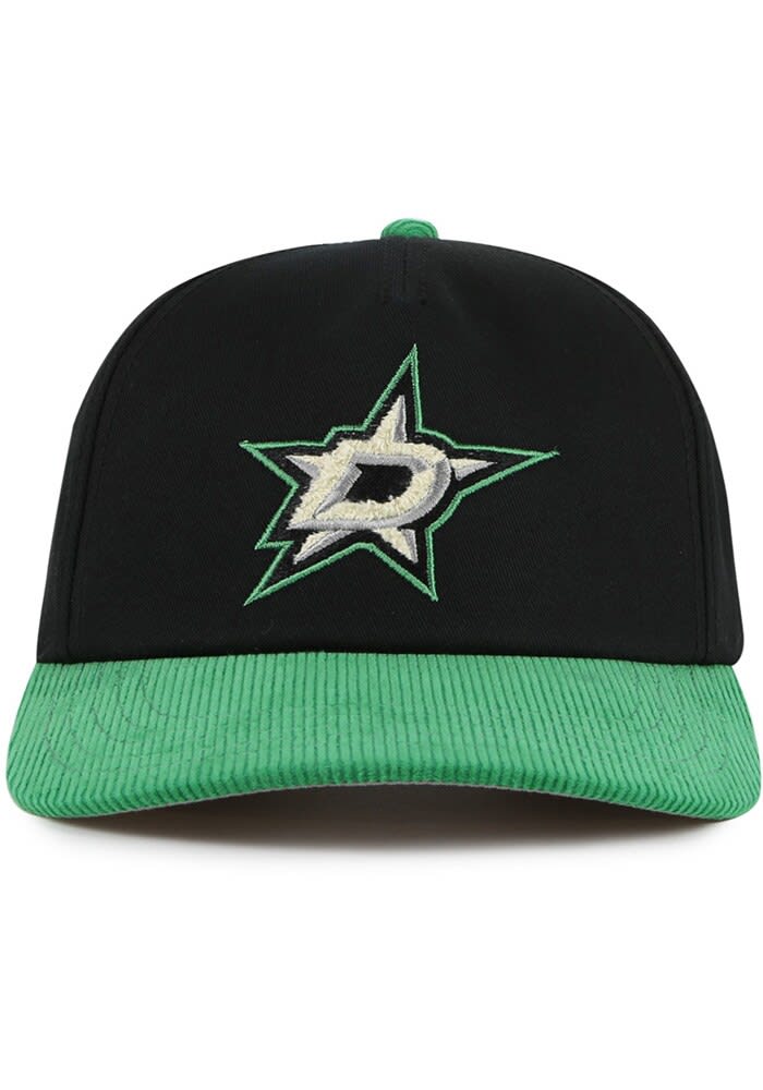 Dallas Stars BLACK 2T Burnett Corduroy Visor 5-Panel