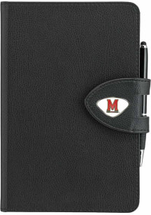 Maryland Terrapins Gift Box Classic Notebook and Folder - Black