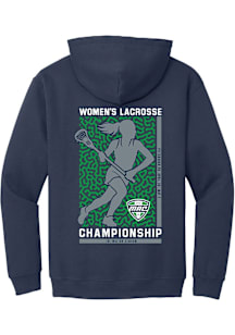 Summit Sportswear MAC Mens Navy Blue Lacrosse Championship 2026 Long Sleeve Hoodie