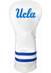 White UCLA Bruins Vintage Fairway Golf Headcover