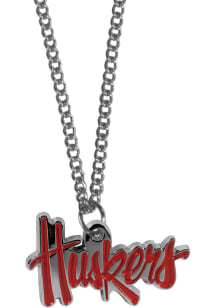 Small Charm Chain Nebraska Cornhuskers Womens Necklace -