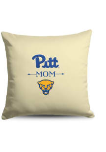 White Panthers Mom 18x18 Throw Pillow