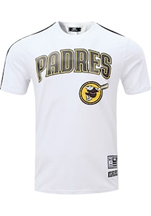 Pro Standard San Diego Padres White Classic Short Sleeve T Shirt