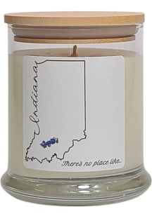 Indiana Indiana State White Candle