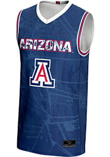 ProSphere Arizona Wildcats Youth Vigor Navy Blue Basketball Jersey