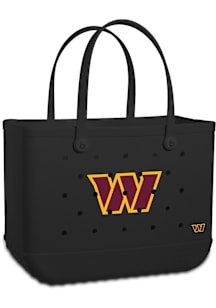 Washington Commanders Black Large Bogg Bag Tote