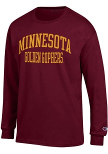 Mens Minnesota Golden Gophers Maroon Champion Jersey Tee