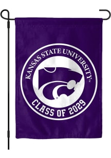 Purple K-State Wildcats Class of 2029 Garden Flag